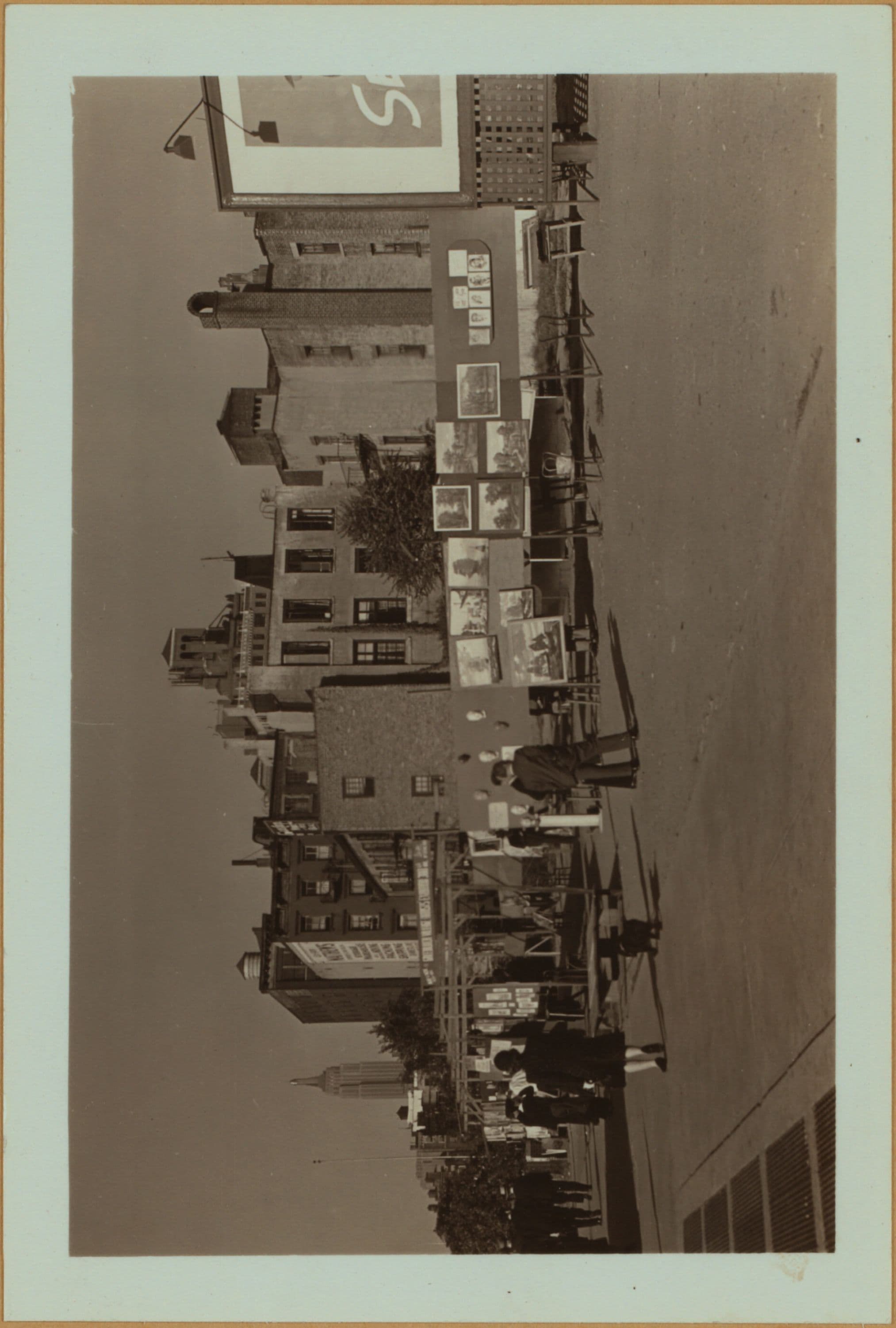 Artists and poets - Greenwich Village., 1936