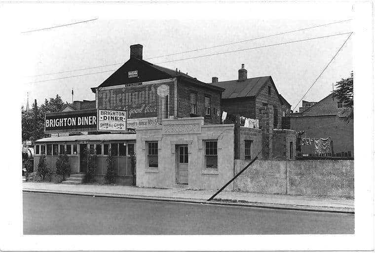 Prince Street at Roosevelt Avenue, to Southeast, Queens, 1940-06-28