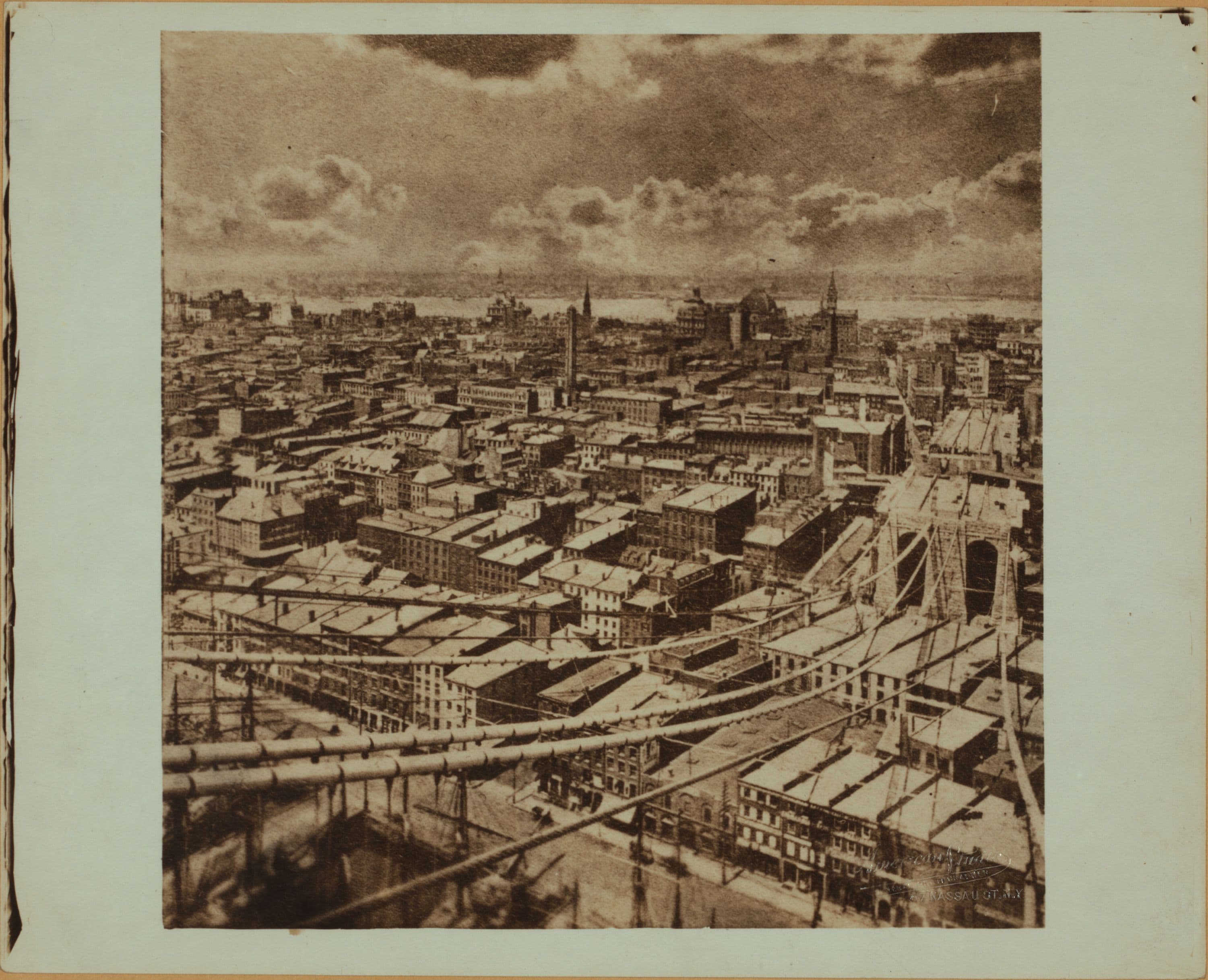 Bridges - Brooklyn Bridge., 1876