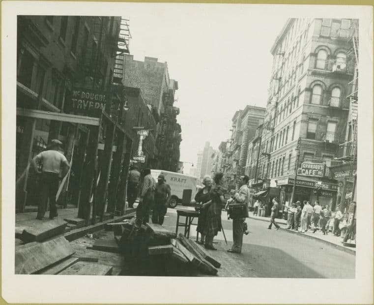 MacDougal Street - 3rd Street looking south