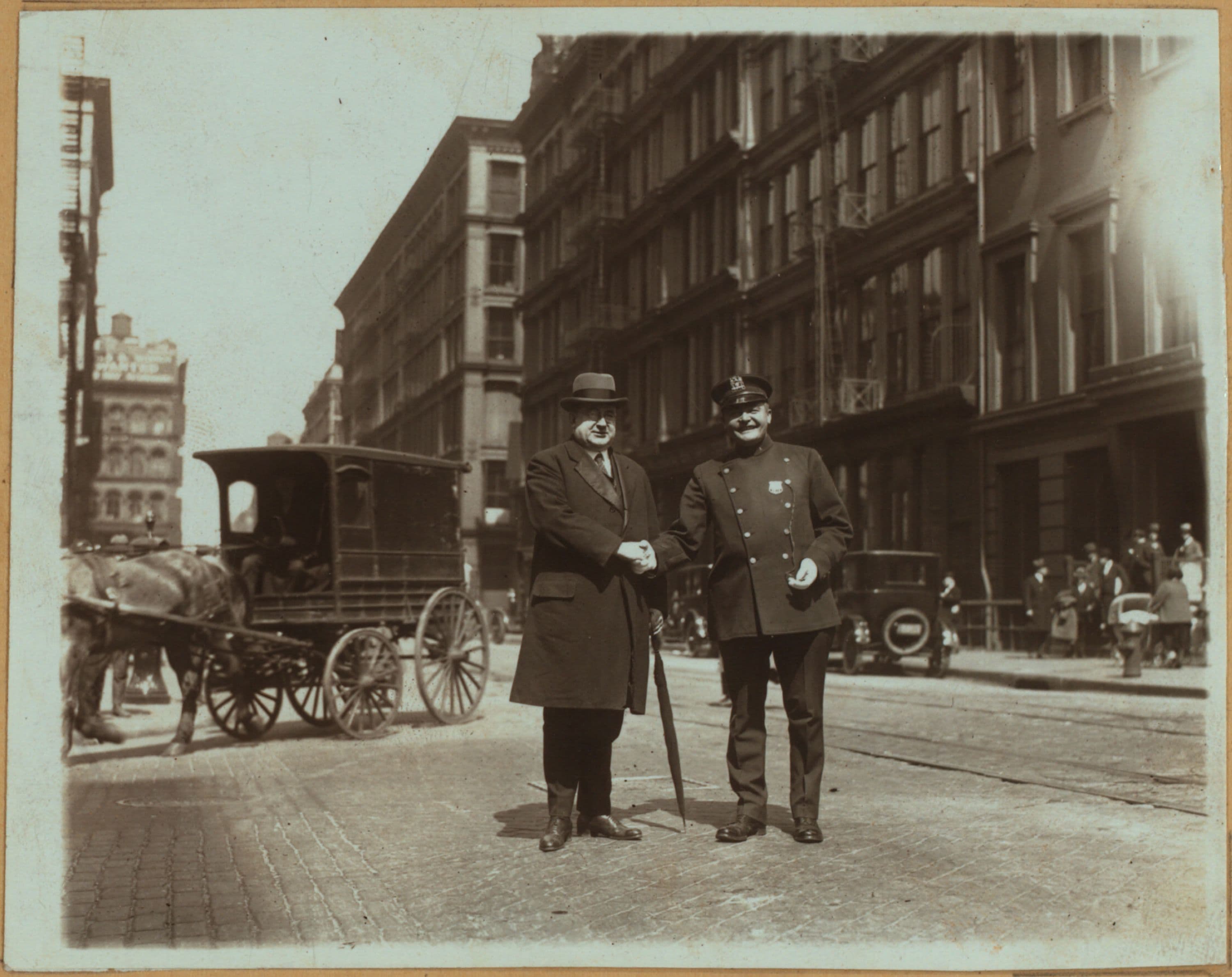 Police activities - Traffic officer.