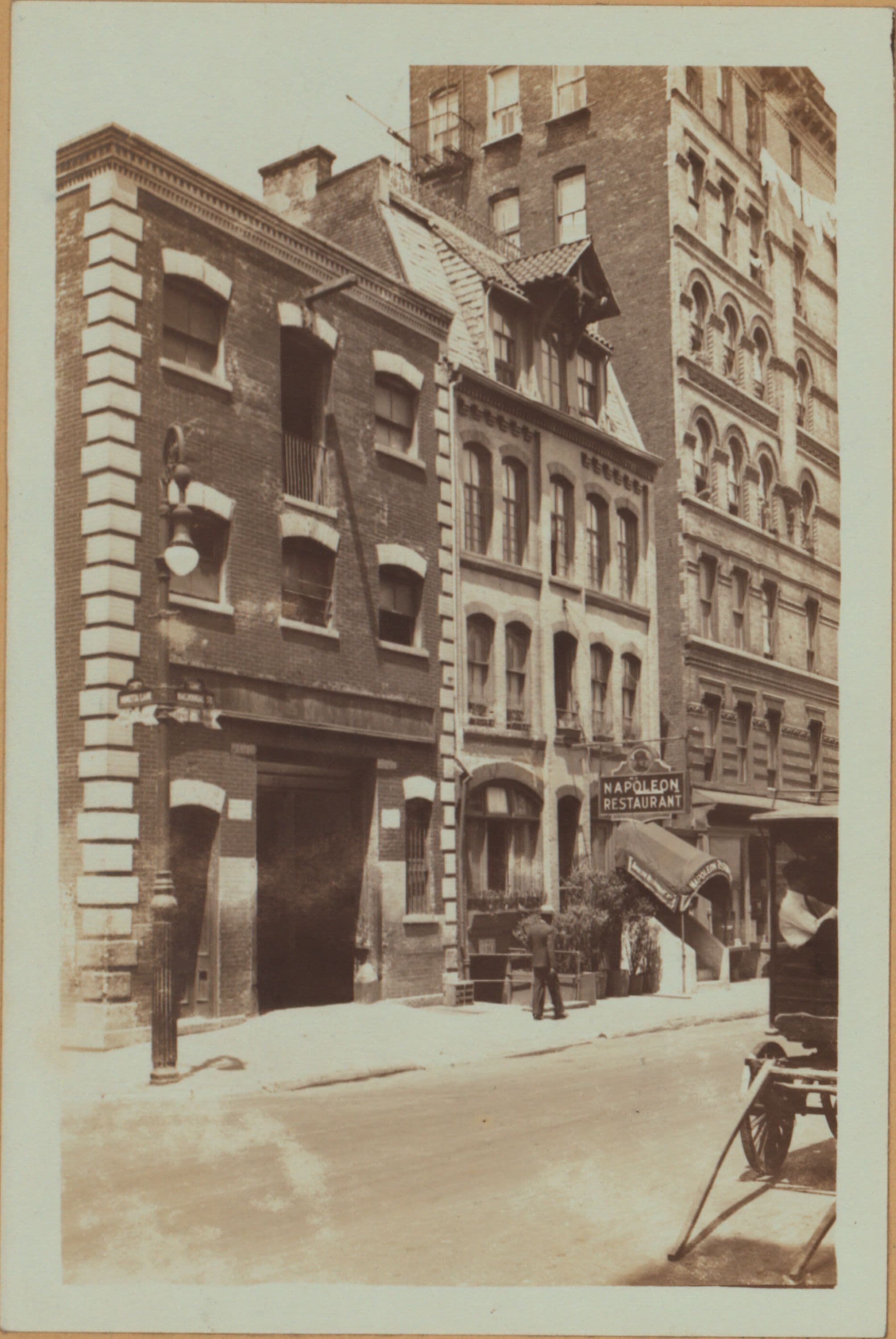 Manhattan: MacDougal Street - Minetta Lane, 1933