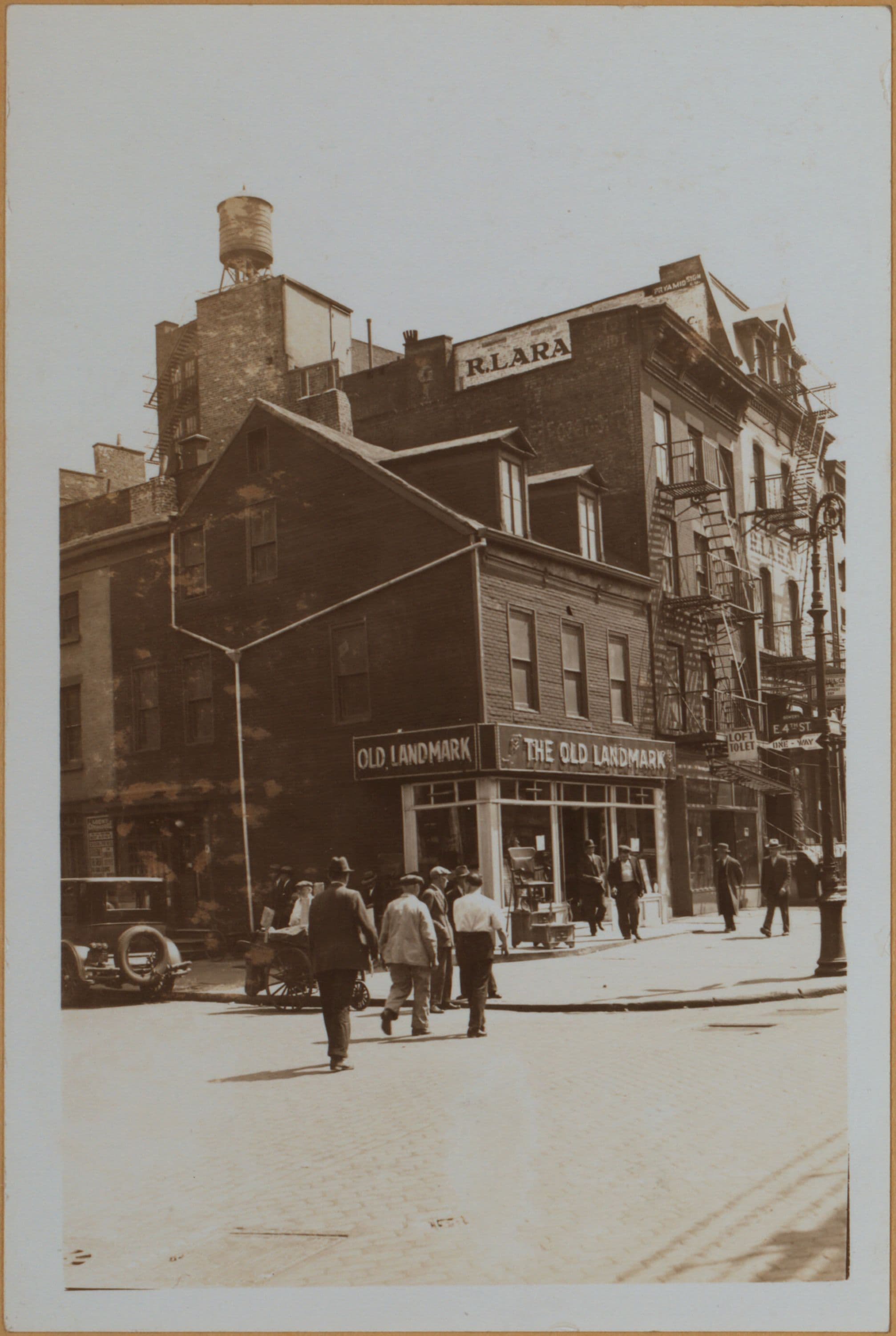 Manhattan: Bowery - 4th Street (East), 1934