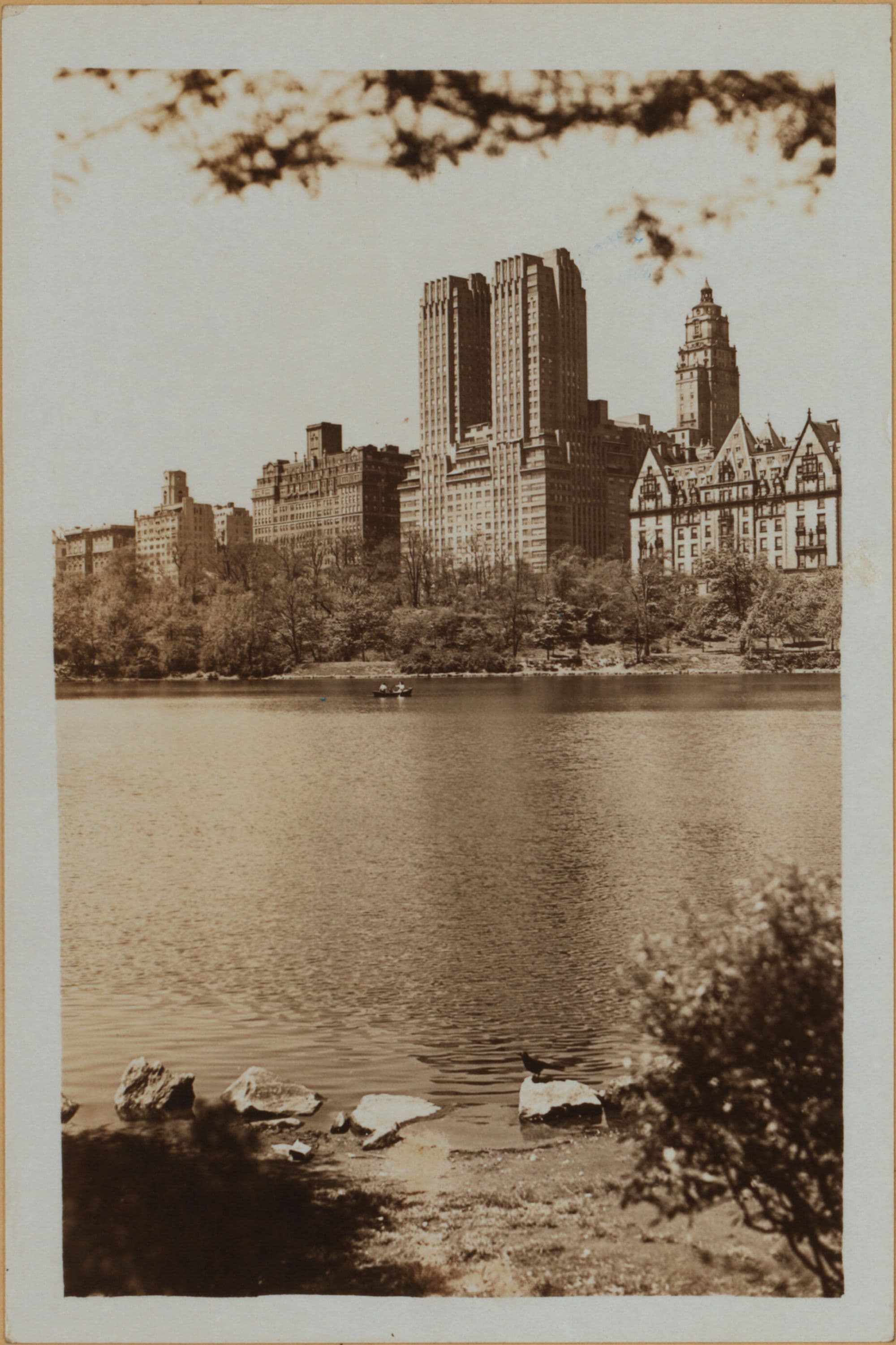 Manhattan: Central Park - The Lake., 1933