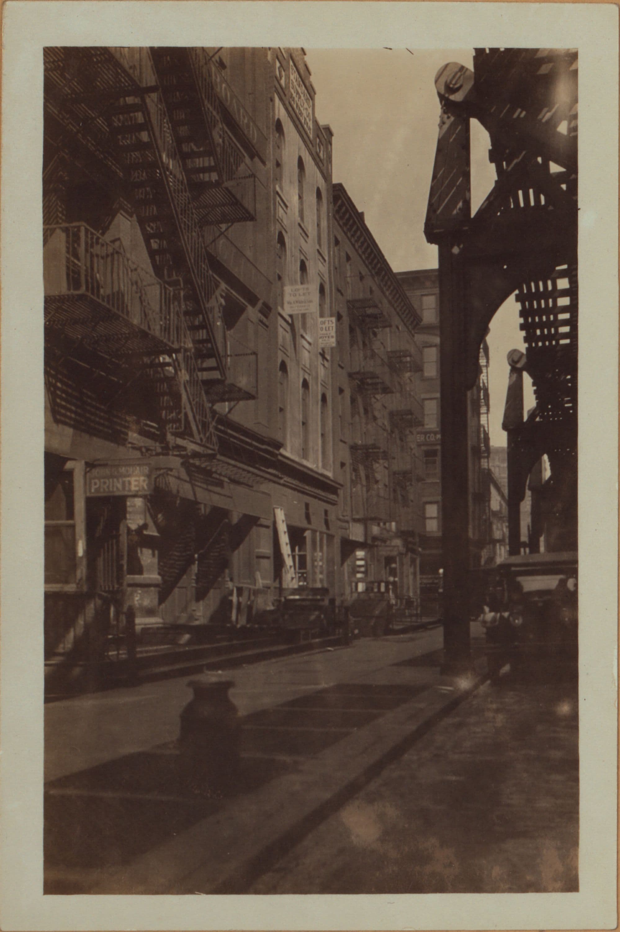 Manhattan: West Broadway - Thomas Street, 1927