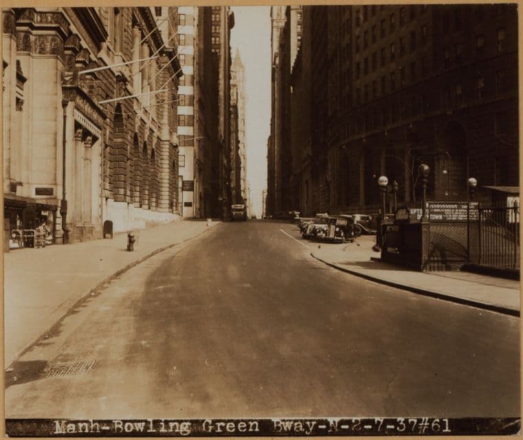Manhattan: Broadway - Battery Place