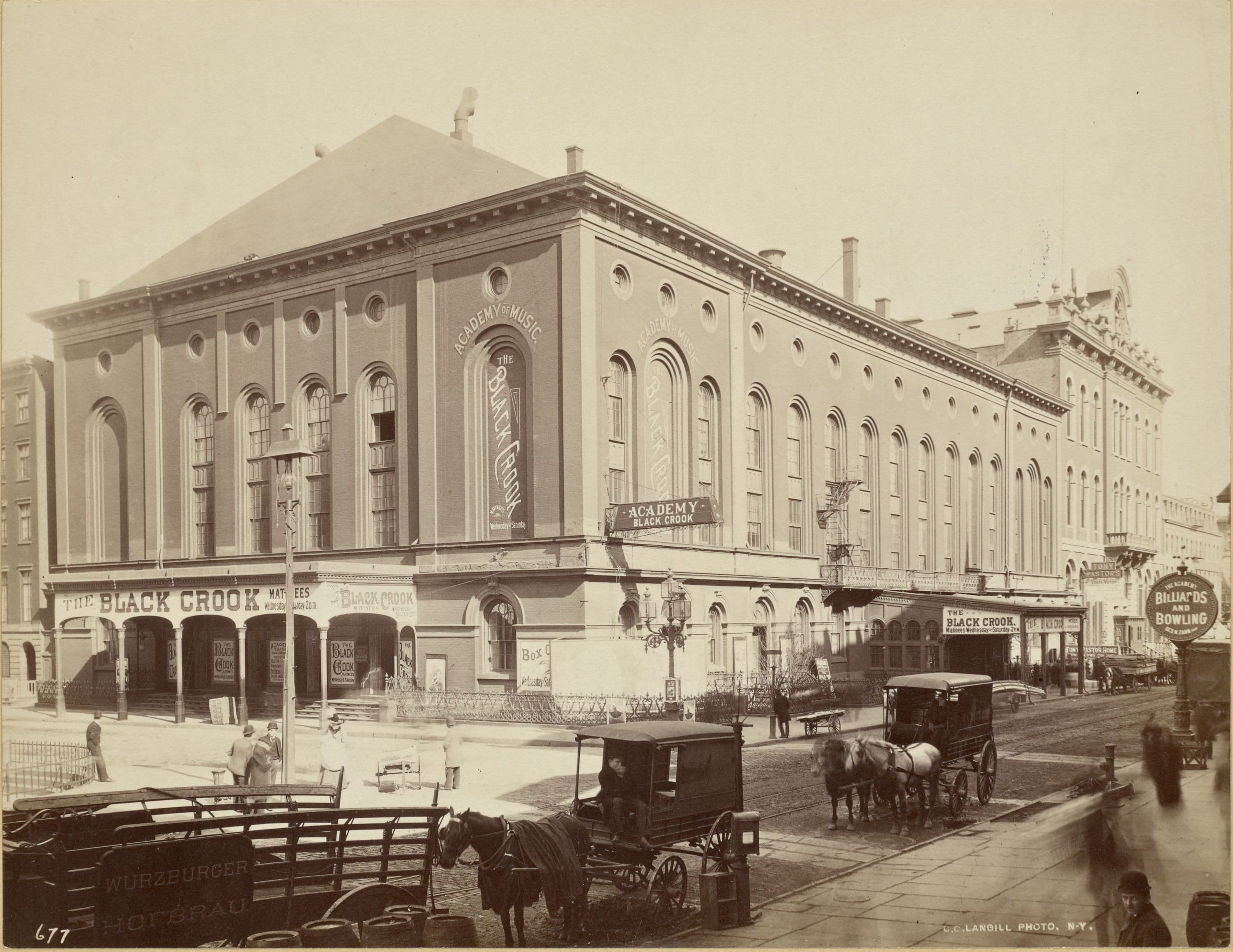 Manhattan: 14th Street (East) - Irving Place, 1893