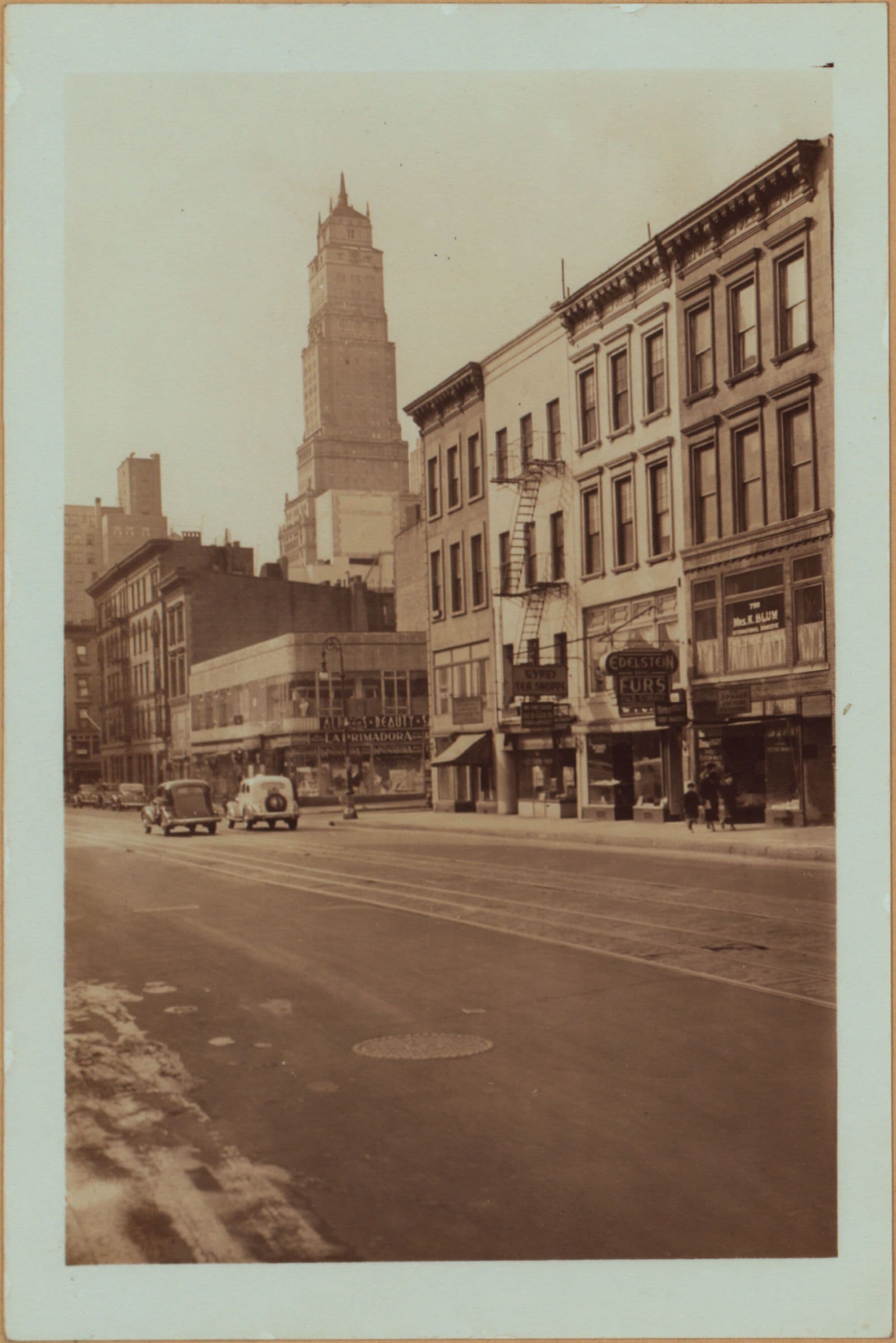 Manhattan: Lexington Avenue - 62nd Street (East), 1937