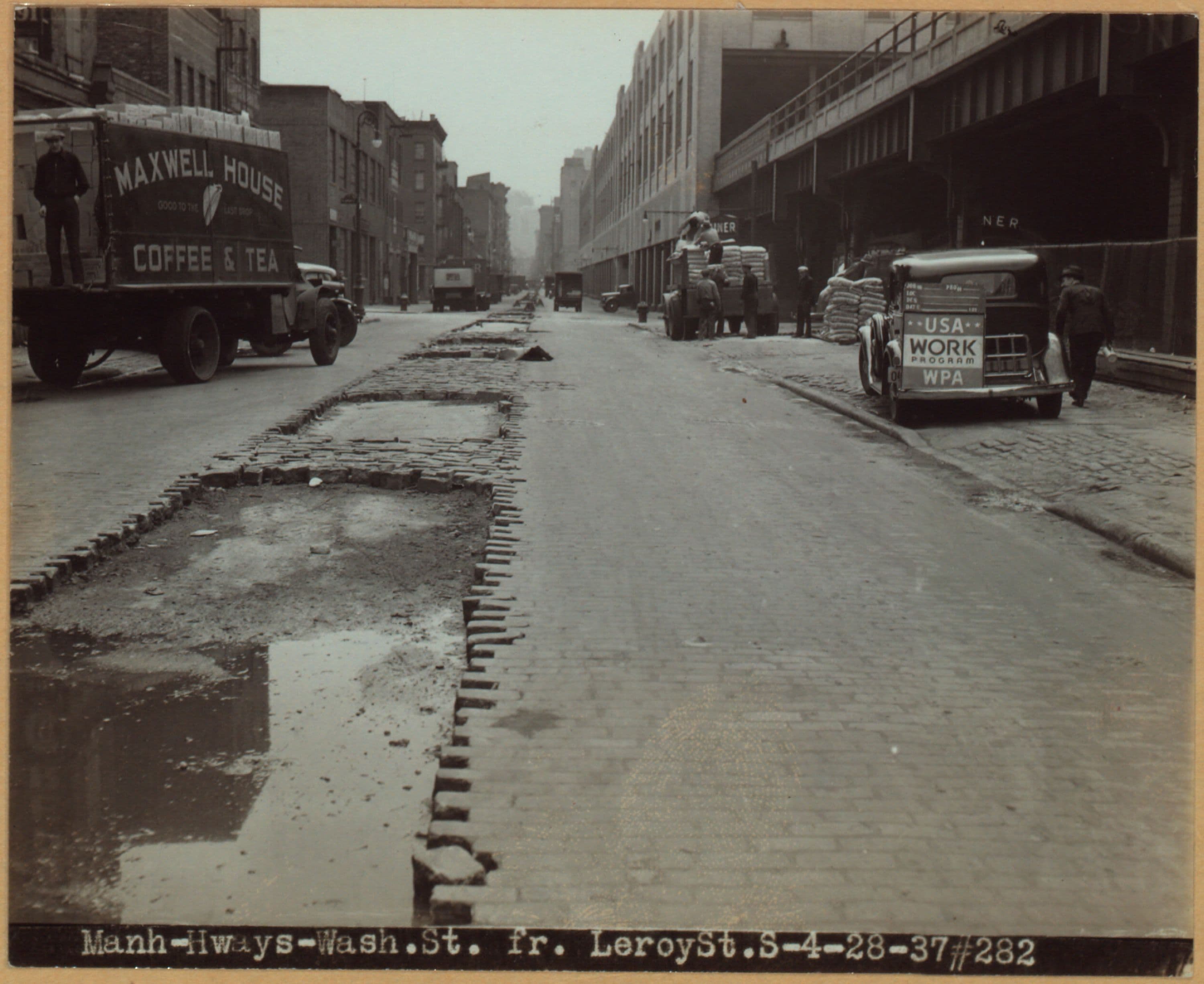 Manhattan: Washington Street - Leroy Street, 1932–1937